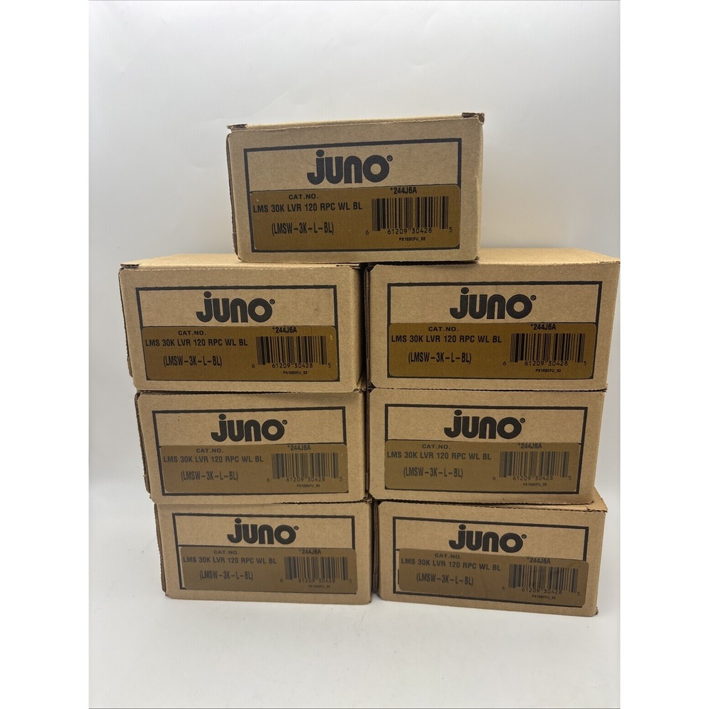Juno 30k LVR Series LED Step Light 120V RPC WL BL - Lot Of 7